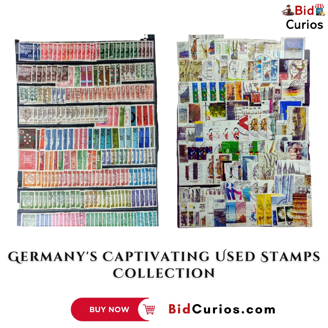 Germany's Captivating Used Stamps Collection!

Own it today: bit.ly/42plR77

'Use TAP500FREESHIP code for free shipping. Limited time offer!'

#Bidcurios #VintageStamps #GermanStamps #StampCollecting #Philately #StampEnthusiast #9YearsOfHealthForAll