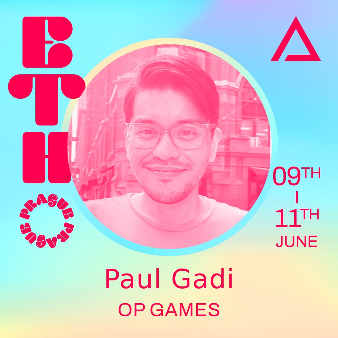 🕹️Calling gamers, devs, and curious minds!  

Catch our CTO &amp; Co-founder <a href="/polats/">Paul Gadi</a> as he talks about creating meaningful games at <a href="/EthPrague/">ETHPrague</a> happening on June 9th-11th! 🗓️🎮