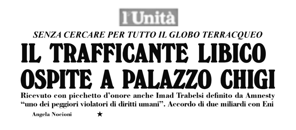 ManLanTuit's tweet photo. Amici libici e piano mattEni.
#governo #Meloni #migranti #Libyagate #8giugno https://t.co/xCY3TqnGPo