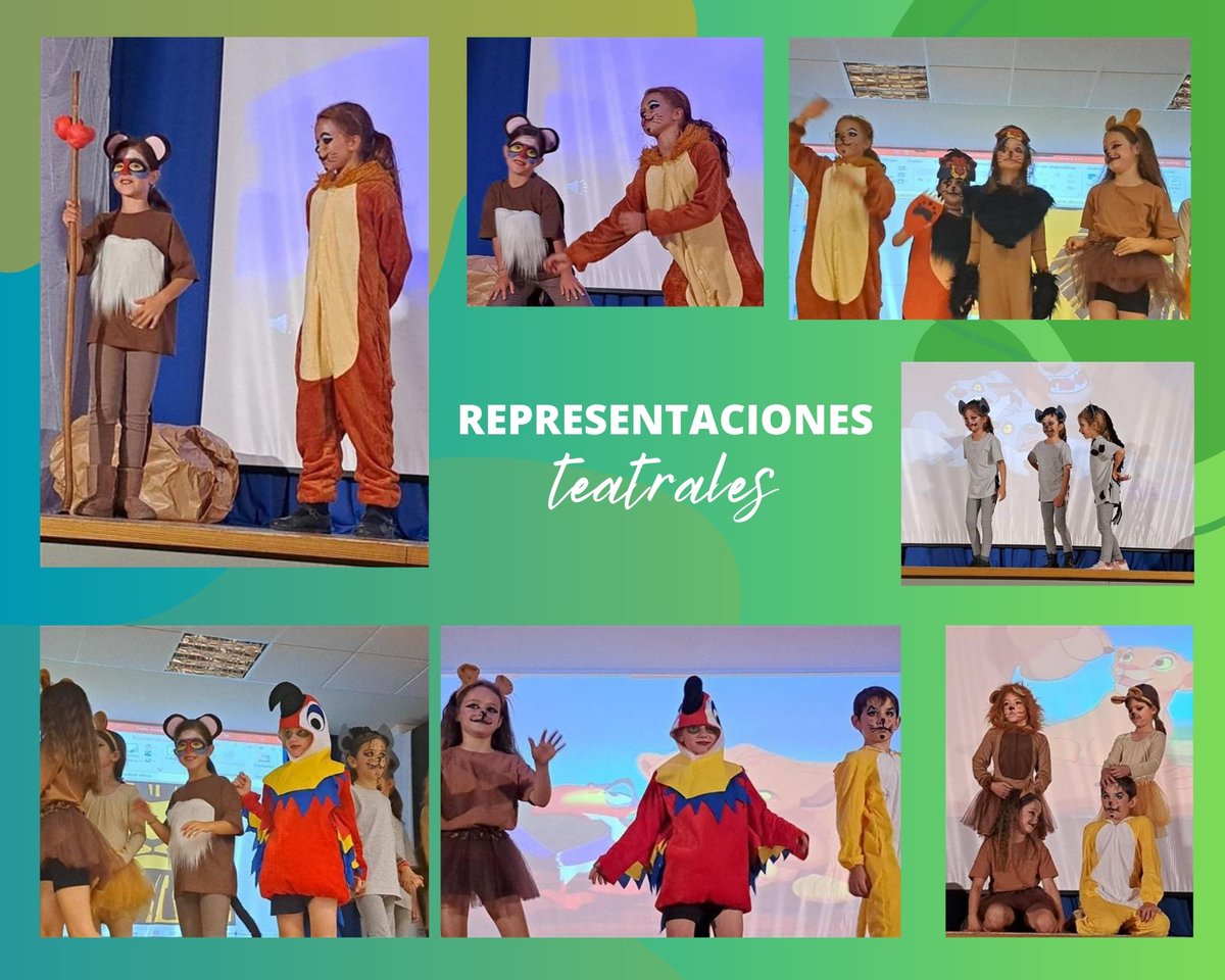 ElValle_III's tweet photo. Hoy hemos dado comienzo a las representaciones teatrales en 1º y 2º de Educación Primaria con obras como "¿A QUÉ SABE LA LUNA?" y "EL REY LEÓN".

#ElValle #teatro #EducaciónPrimaria https://t.co/Ufuq0FffUB