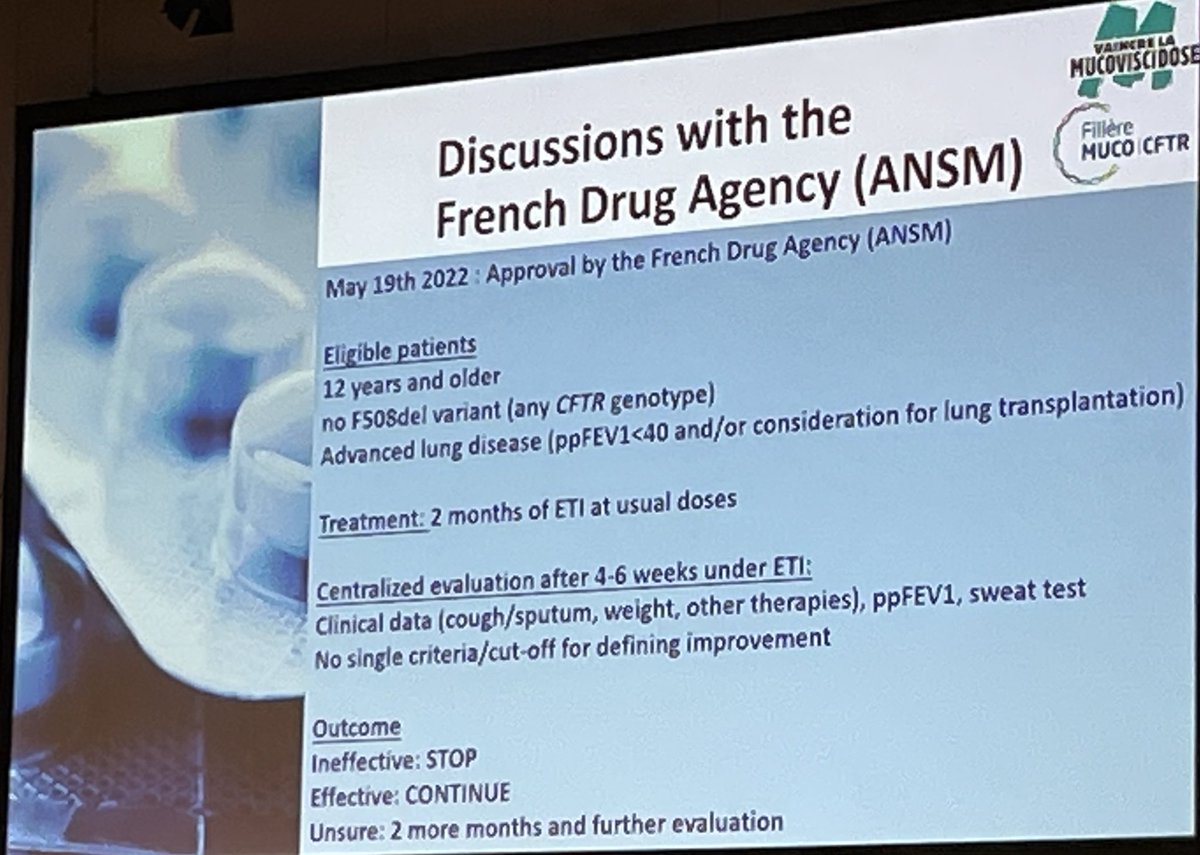 Sian Bentley (@sianabentley) on Twitter photo CFTR modulators for ‘non-approved’ variants - a compassionate use programme in France…a huge need for a similar programme in the UK <a href="/NHSEngland/">NHS England</a> <a href="/ukcfpg/">UK CFPG</a> <a href="/cftrust/">Cystic Fibrosis Trust</a> CFTR modulators for ‘non-approved’ variants - a compassionate use programme in France…a huge need for a similar programme in the UK <a href="/NHSEngland/">NHS England</a> <a href="/ukcfpg/">UK CFPG</a> <a href="/cftrust/">Cystic Fibrosis Trust</a>