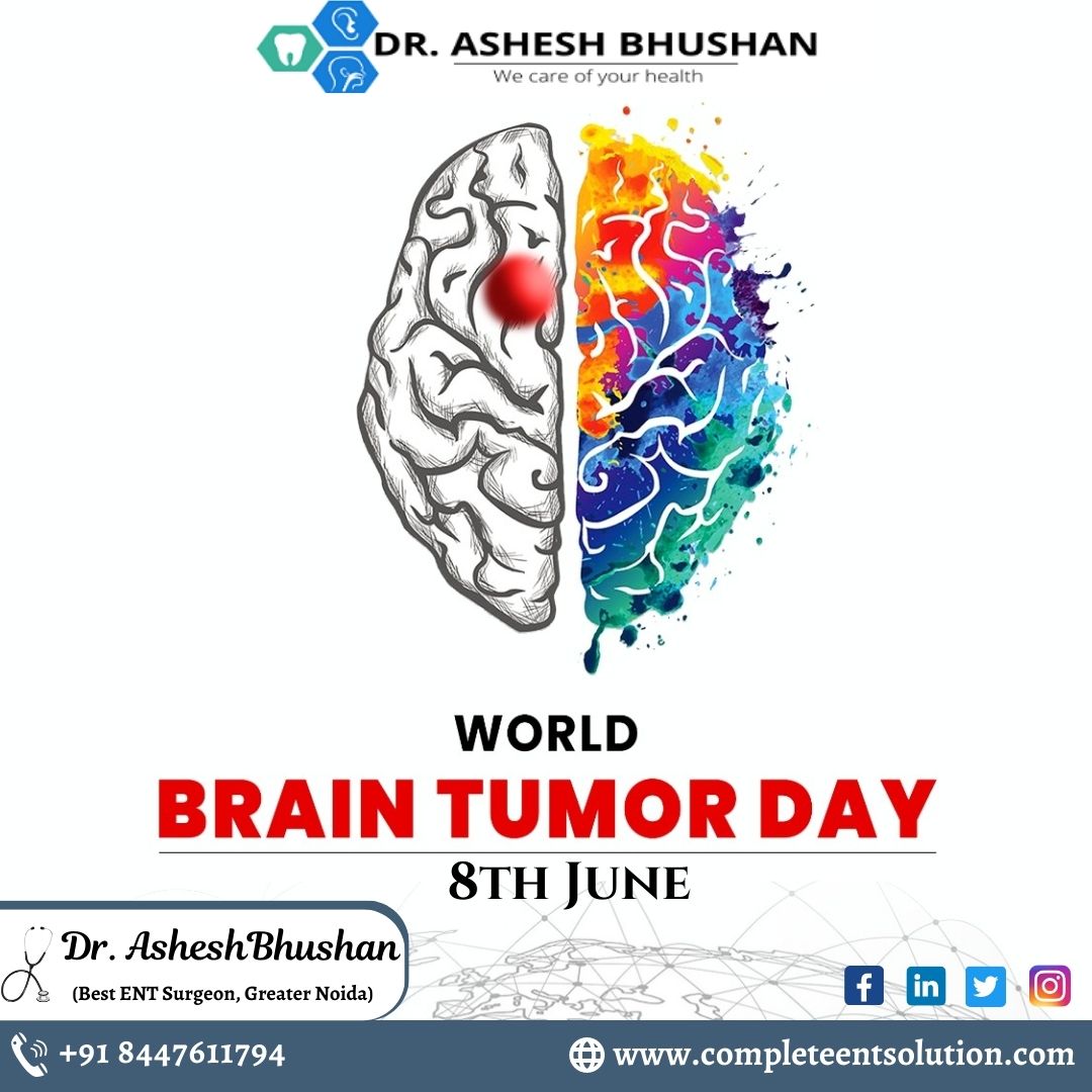 𝑾𝒐𝒓𝒍𝒅 𝑩𝒓𝒂𝒊𝒏 𝑻𝒖𝒎𝒐𝒓 𝑫𝒂𝒚 📷
****
Consult With Dr. Ashesh Bhushan
.
📷Contact @ (+91) 8447611794
.
#drasheshbhushan #braintumor #braintumorawareness #braintumorsurvivor #braintumorsupport #helathytips #sorethroat #flu #cough #health #cold #immunesystem #earache