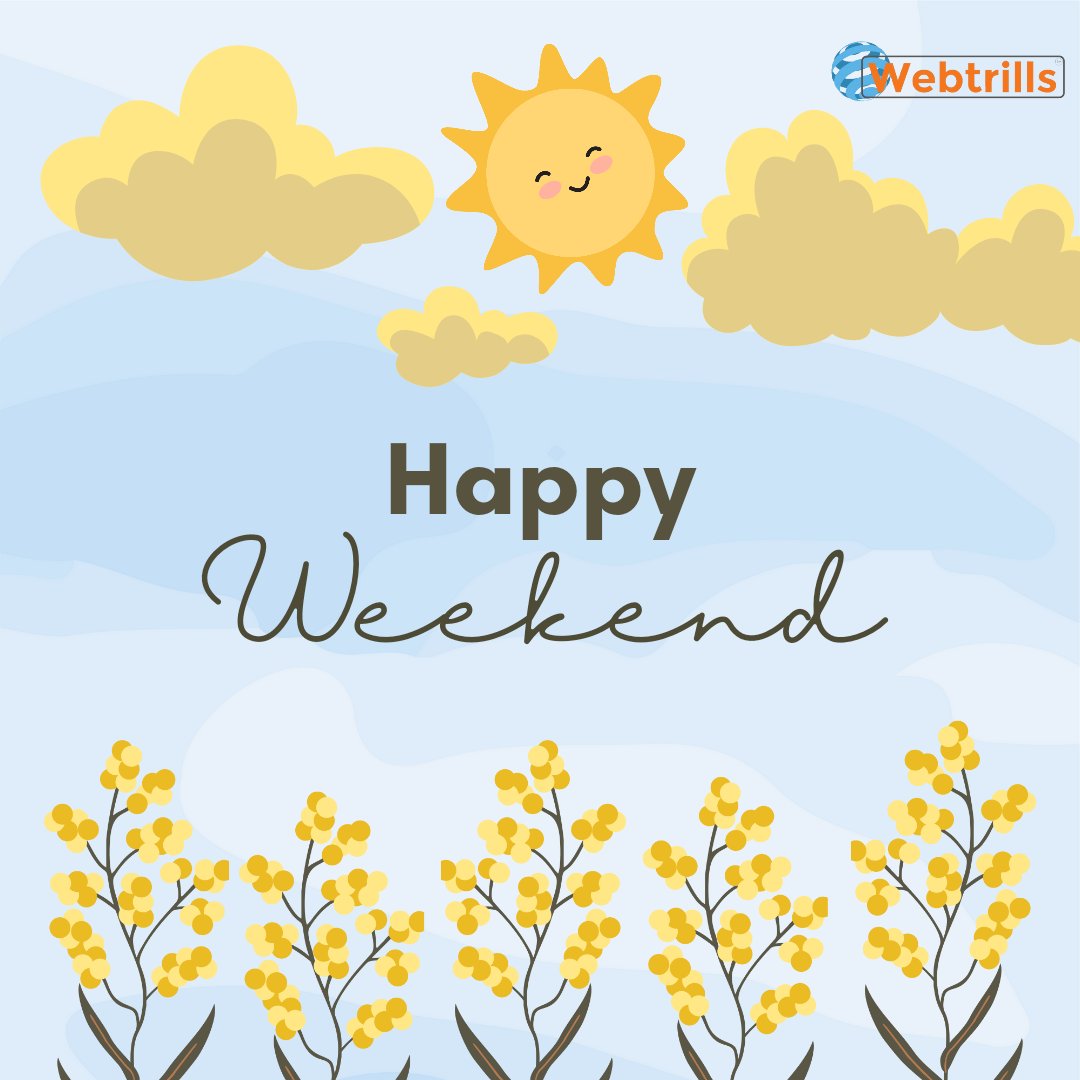 Smile and enjoy the weekend ☺️
.
#webtrills #weekendvibes #SaturdayMorning #weekendmood #weekendfun #enjoy #goodmorning #goodmorningamerica