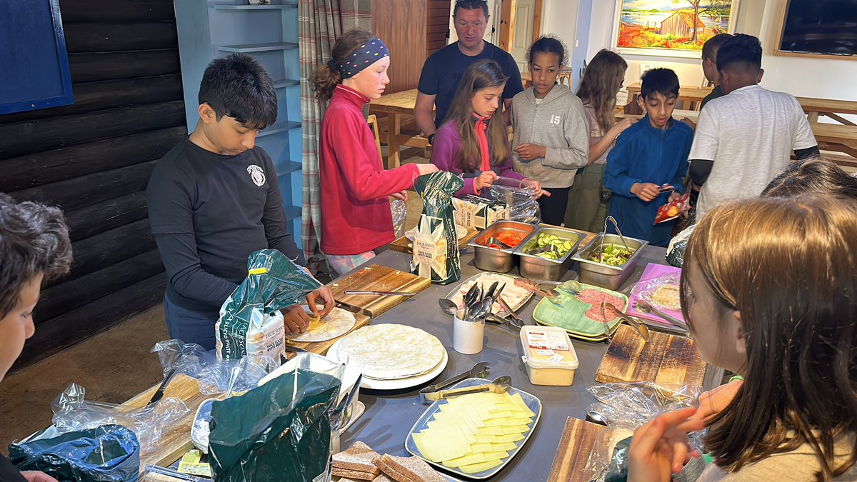 Breakfast &amp; sandwich production in full swing. Energy levels surprisingly high!