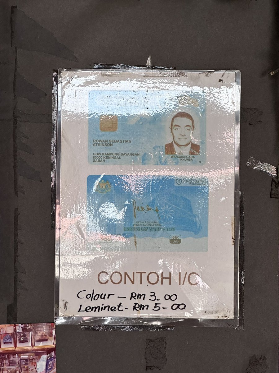 Orang keningau bah pulak sapupu ku ni