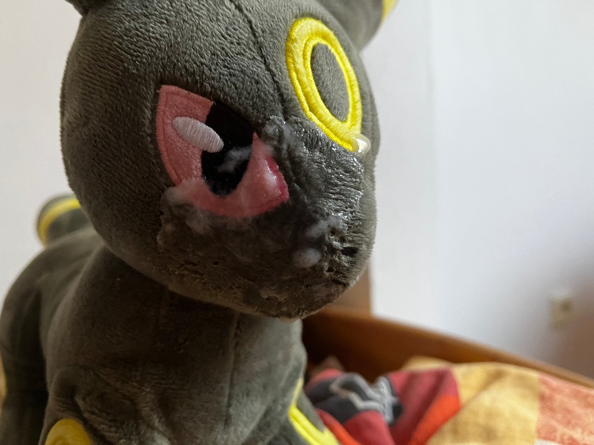 plishplush88's tweet photo. #plushophile #plushophillia Umbreon wanted some love as well uwu https://t.co/BPlJNFaWT4