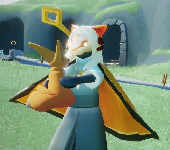 Jen_skychild's tweet photo. Hug the little prince fox plushy! ❤️🦊
#thelittleprince #thelittleprincefox #thatskygame #SkyChildrenOftheLight
#DaylightPrairie #skycotlphotos #ingameplushy #plushyhug https://t.co/lVCEnU2Ksg