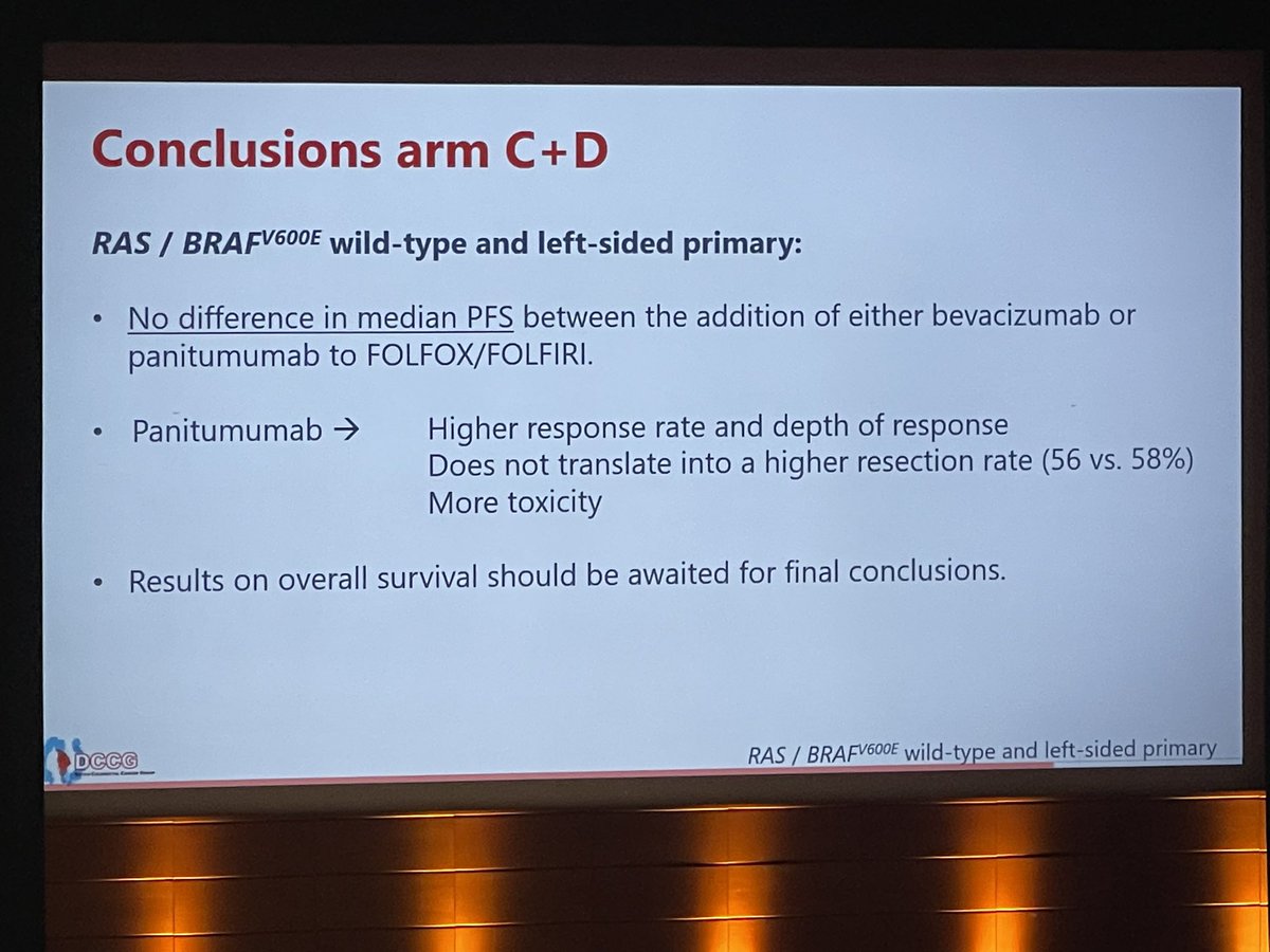 Marc Besselink (@marcbesselink) on Twitter photo Optimal first-line tx in initially unresectable #CRLM #liver #metastases?
RJ Swijnenburg 🇳🇱 for the #DCCG presenting #CAIRO5 RCT in 530pts #EAHPBA2023
Results soon in <a href="/TheLancetOncol/">The Lancet Oncology</a> and ⬇️ Optimal first-line tx in initially unresectable #CRLM #liver #metastases?
RJ Swijnenburg 🇳🇱 for the #DCCG presenting #CAIRO5 RCT in 530pts #EAHPBA2023
Results soon in <a href="/TheLancetOncol/">The Lancet Oncology</a> and ⬇️