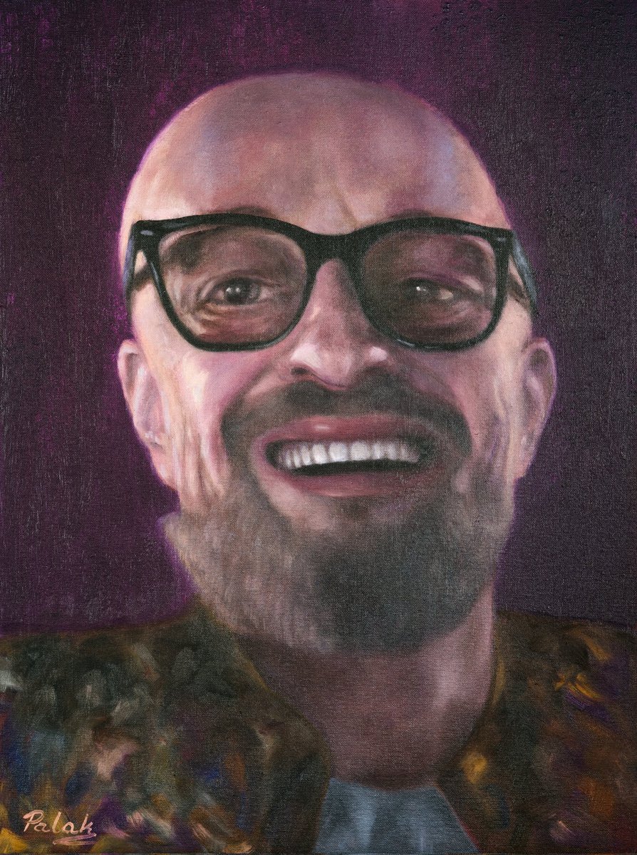 RealmissNFT's tweet photo. " @money_alotta was a friend and a legend to us all. With his art and with his words he always put a smile on everybody’s face''

 A SMILE WORTH ALOTTAMONEY

 Free OE on Niftygateway by:
@ViolettaPJones ❤

#NFTs https://t.co/lWppHluTcZ