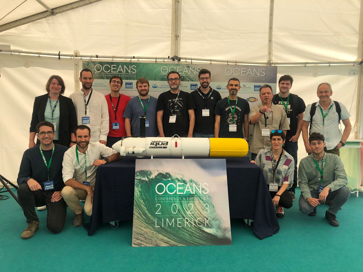 📸 The #PLOME project has been presented at <a href="/OCEANS_Conf/">OCEANS Conference</a> 2023 in Limerick, the PLOME consortium includes top level partners: <a href="/univgirona/">Universitat de Girona</a>, <a href="/la_UPC/">Universitat Politècnica de Catalunya (UPC)</a>, <a href="/UIBuniversitat/">Universitat de les Illes Balears - UIB</a>, <a href="/La_UPM/">Universidad Politécnica de Madrid</a>, <a href="/ICMCSIC/">ICM-CSIC</a>, <a href="/iquarobotics/">IQUA robotics</a> with the support of <a href="/AgEInves/">Agencia Estatal de Investigación</a>. 
#sustainability #maritimeindustry