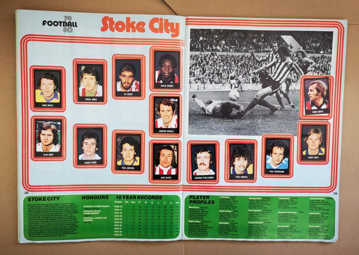 RARE Stoke City TransImage 1979/80 football stickers plus other  football memorabilia in my Ebay shop, follow the link and enter 'Transimage' in the shop search box.
ebay.us/uymNiv   #footballmemorabilia #footystickers #footy #StokeCity #stokecityfc #oatcakescfc #SCFC
