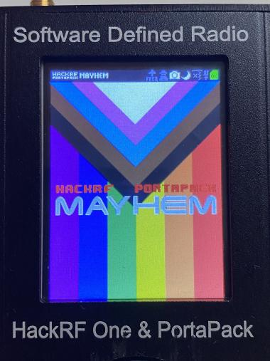 Custom firmware - Mayhem firmware v1.7.2 for the HackRF+PortaPack H1/H2 is out and fresh :

github.com/.../portapack-…