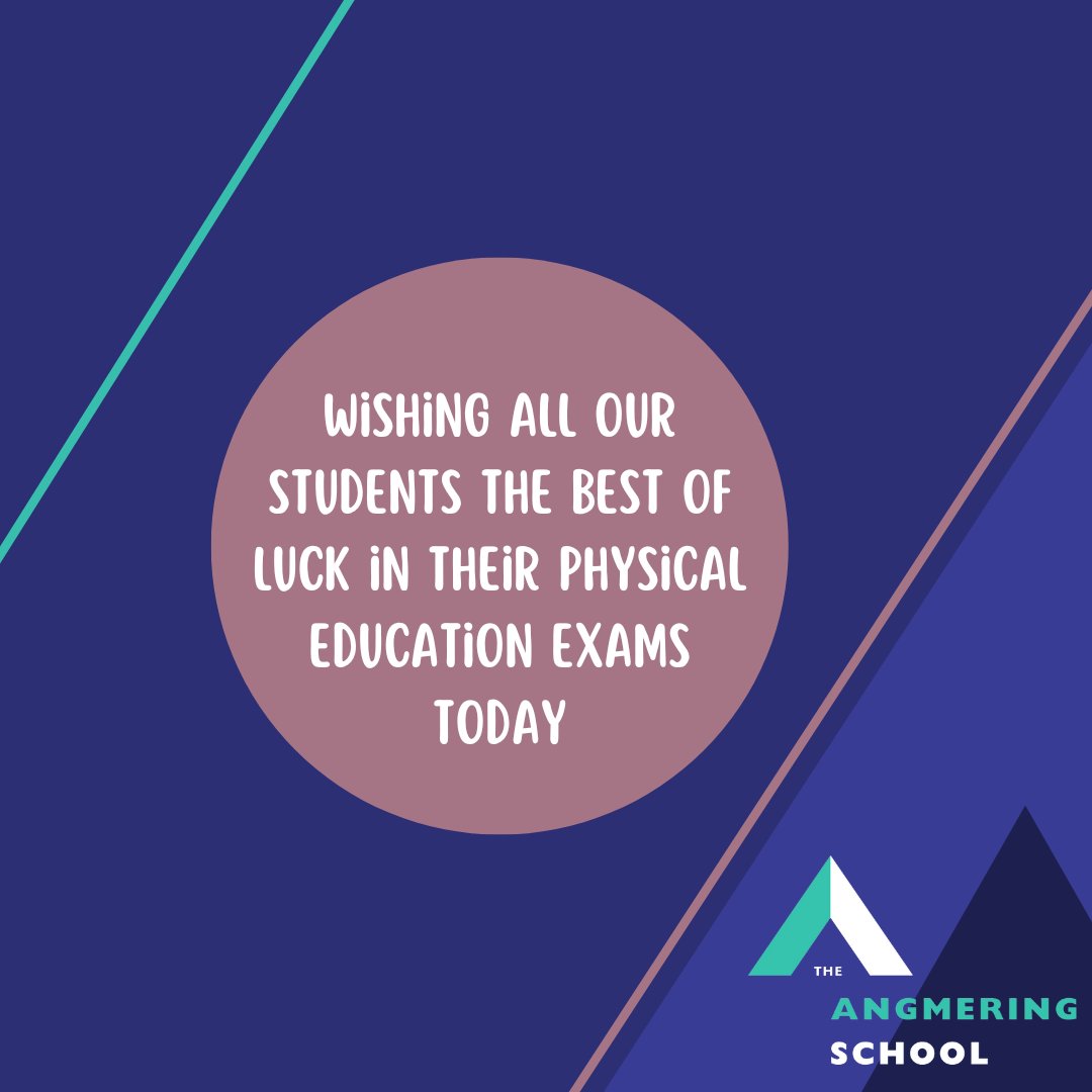 📝 Wishing our Students the best of luck in their Physical Education GCSE exams today.  📝
" Keep going – you might be almost there"
#examseason2023