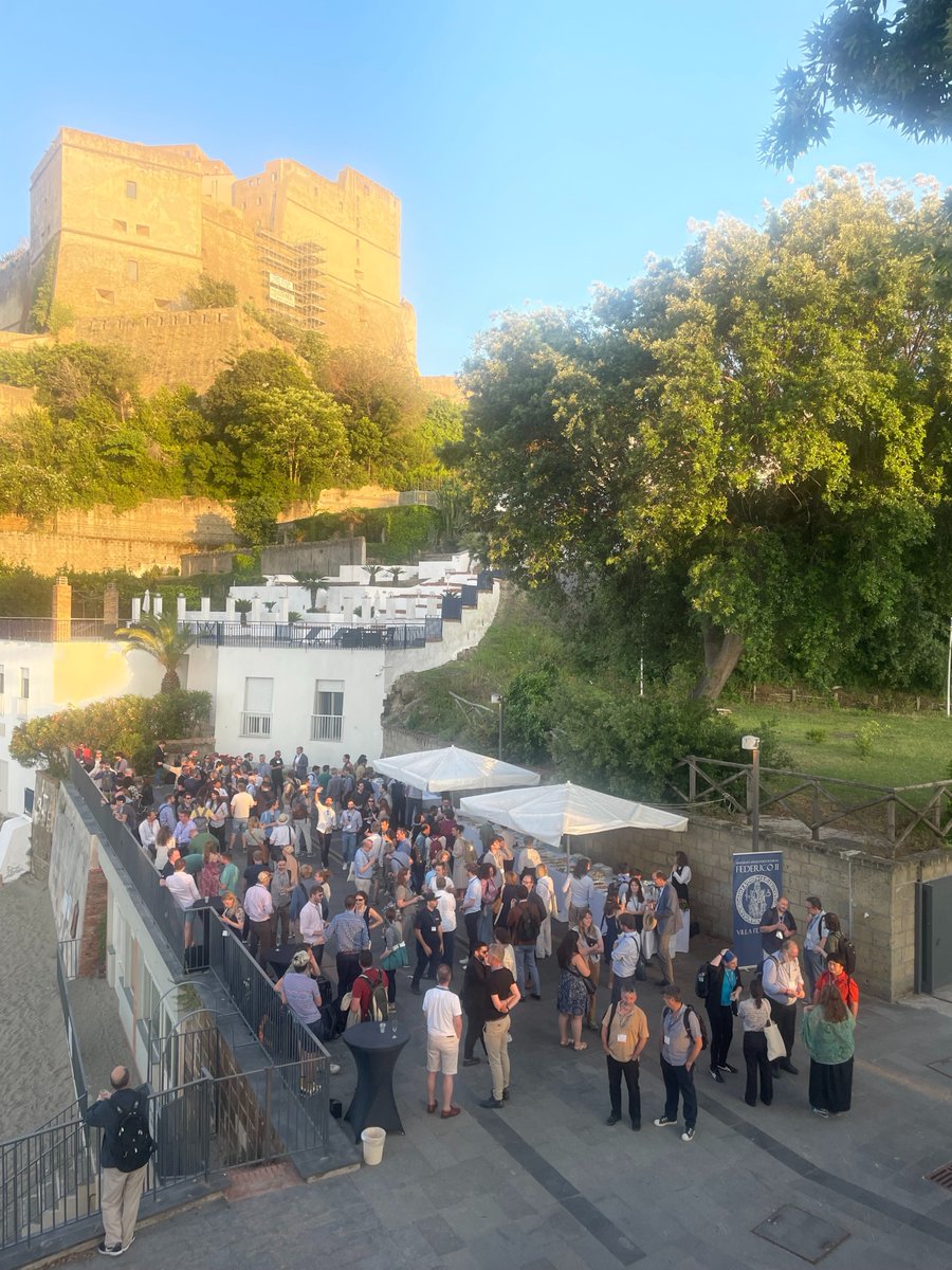 iiif_io's tweet photo. Getting started with day 2 of the #IIIF Annual Conference after a stunning reception at Villa Ferretti. Thanks to @UninaIT for their hospitality! https://t.co/70s5FpOsoW