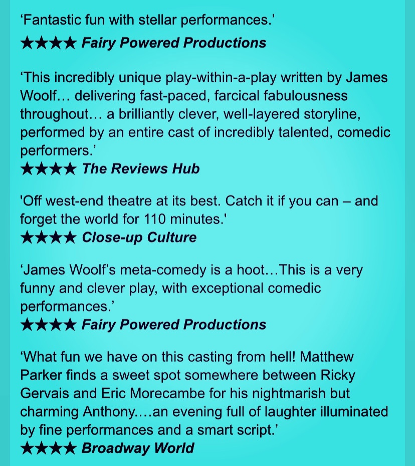 People love THE PLAY WITH SPEECHES! You will too! Book your tickets today..🎭 ✨ <a href="/OliveAndStavros/">Olive & Stavros</a> <a href="/GatehouseLondon/">Upstairs At The Gatehouse</a> 

#London #Londontheatre #theatre #reviews #LondonStage #comedy #ensemble #play #show #newwriting