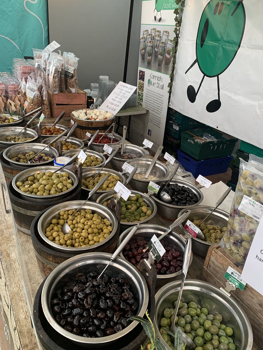 CornishOlive's tweet photo. The @CornishOlive Stall is all set up and ready for the next 3 days of the @RoyalCornwall Show. Look forward to seeing you here! 

#cornisholivesstall #olives #RCS2023 #royalcornwallshow #turkistdelight #nuts #foodandfarming https://t.co/ut8Rmyzc24