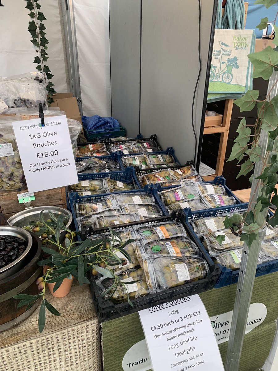 The <a href="/CornishOlive/">Cornish Olive Stall</a> Stall is all set up and ready for the next 3 days of the <a href="/RoyalCornwall/">Royal Cornwall Show</a> Show. Look forward to seeing you here! 

#cornisholivesstall #olives #RCS2023 #royalcornwallshow #turkistdelight #nuts #foodandfarming