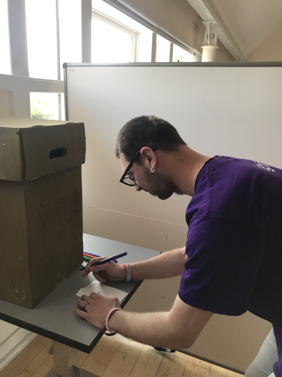 We had a day learning about registering to vote at our Shout Out Group meeting yesterday in MK. We topped off the day with our own mock election and virtual voting booth #myvoicemyvote #advocacy #coproduction