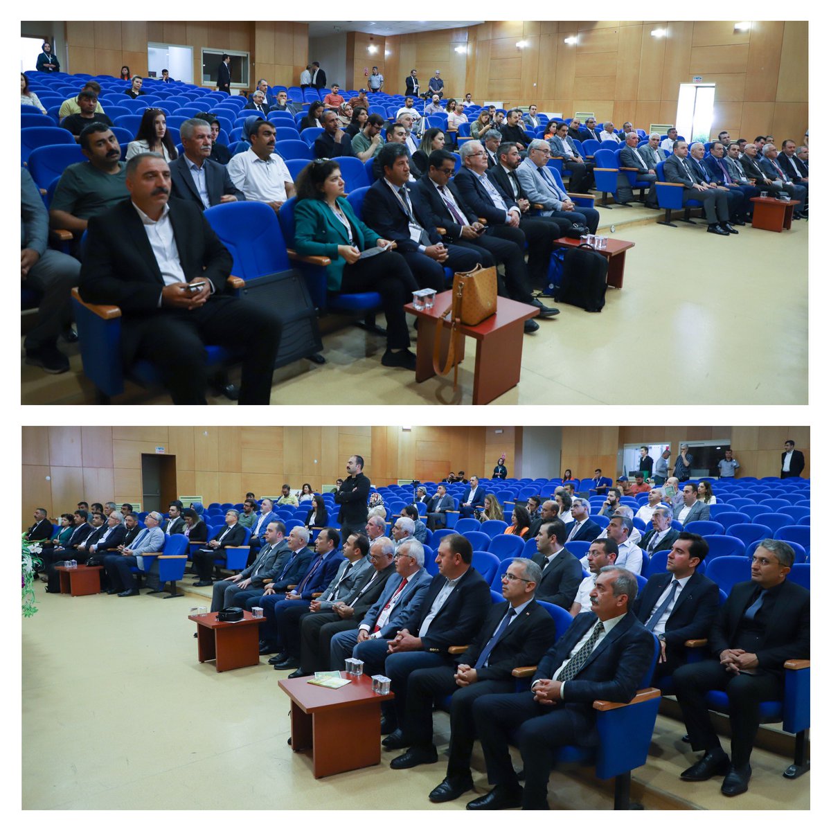 bingoltso's tweet photo. Yönetim Kurulu Başkanımız Kadir Çintay ve Meclis Başkanımız Doğan Koç, Bingöl Üniversitesi ile Bingöl İli Arı Yetiştiricileri Birliği tarafından düzenlenen "Bingöl Üniversite Sürdürülebilir Arıcılık Ekosistemi ve Bingöl Bal Arısı Islah Çalıştayı'na" katıldılar. https://t.co/0ZfpHQaif5