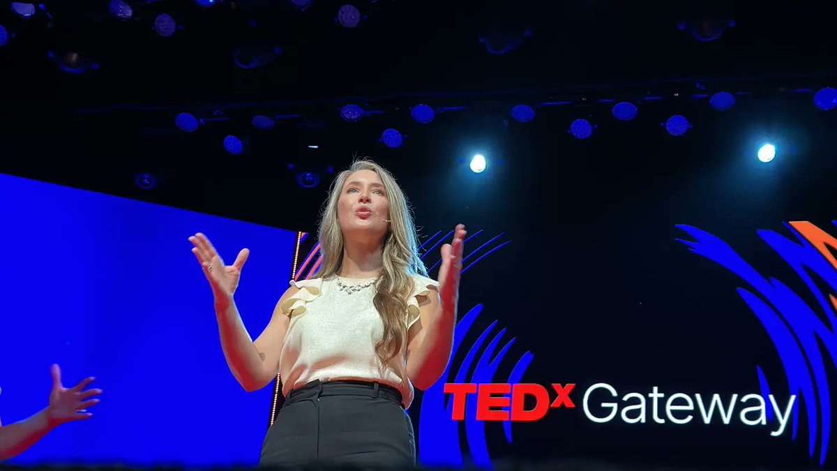 TEDxGateway's tweet photo. @DrMDrouin, a renowned psychology professor and researcher who delves into the realms of sexuality, relationships, and technology gave an insightful talk on how to navigate the modern intimacy landscape &amp; also spoke about loneliness https://t.co/WxKLg6sr1S