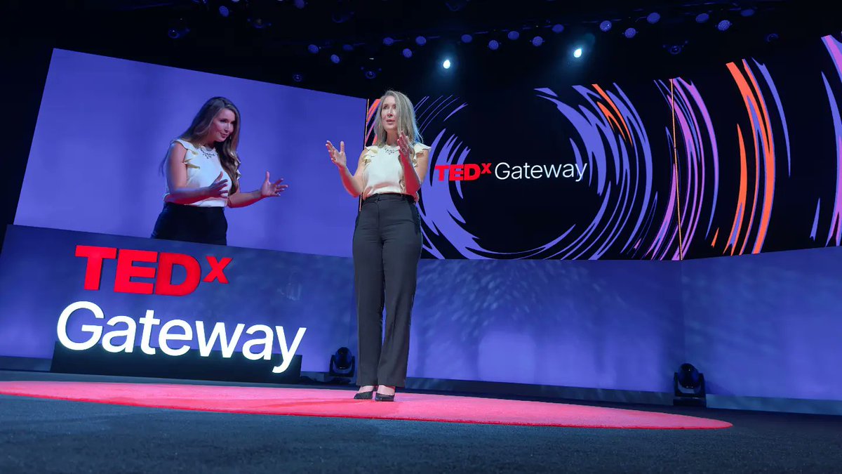 TEDxGateway's tweet photo. @DrMDrouin, a renowned psychology professor and researcher who delves into the realms of sexuality, relationships, and technology gave an insightful talk on how to navigate the modern intimacy landscape &amp; also spoke about loneliness https://t.co/WxKLg6sr1S