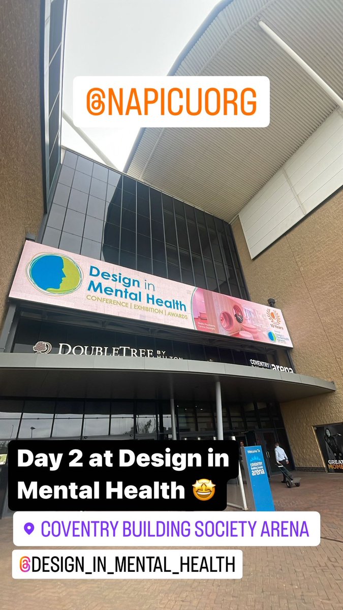 napicu's tweet photo. Day 2β¦ we canβt wait to see you there!! #dimh #designinmentalhealth #napicu @DIMHN https://t.co/0YFnTdHMef