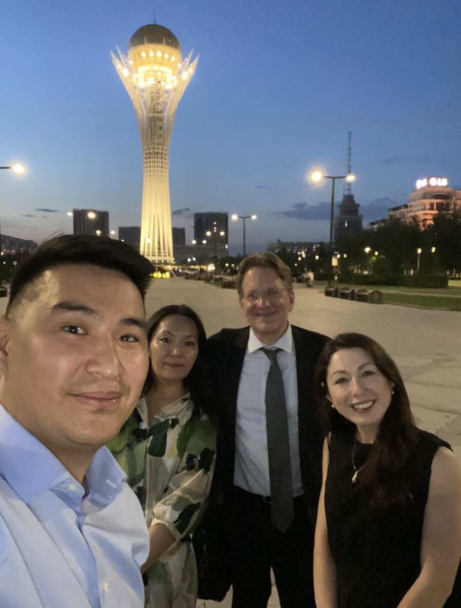 ElisabethTuerk's tweet photo. 👏Congratulations to the successful launch of @UNECE Study on Regulatory and Procedural barriers to #trade to enhance the #export #Competitiveness of the Republic of #Kazakhstan!

We are proud to support 🇰🇿and see it unlocking its enormous export potential! 

@KazakhPM_UNOG https://t.co/ovSdLH79JC