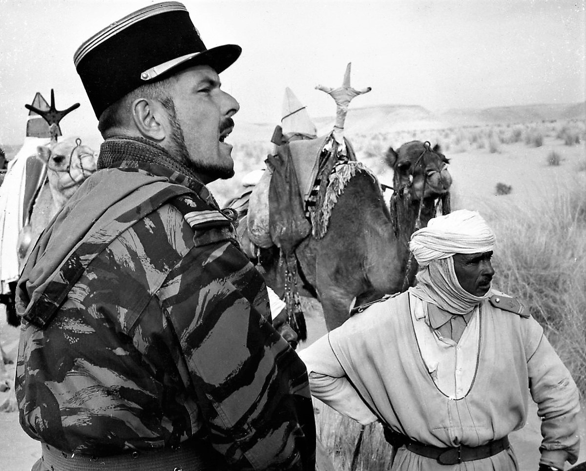 LaLegion's tweet photo. Im Bild zu sehen: Hauptmann Paul Lardry im Dezember 1961 als Chef der 2e compagnie saharienne portée de Légion étrangère (2e CSPL) in Algerien. Von 1974 bis 1976 war Oberst Lardry Regimentskommandeur der 13e #DBLE und von 1980 bis 1982 kommandierender General der #Fremdenlegion. https://t.co/mFeIWBxtJv