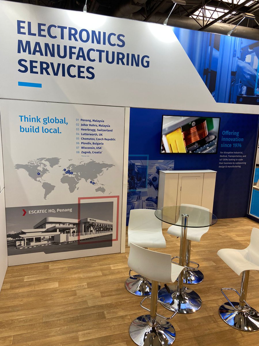 Day two let’s go! Drop by our stand E108 @SubconShow to learn how our UK, Europe and Global facilities can meet all of your product design and manufacturing needs.
#ukmfg #subcon #electronicsmanufacturing #productdesign #czech #uk #malaysia #bulgaria #switzerland