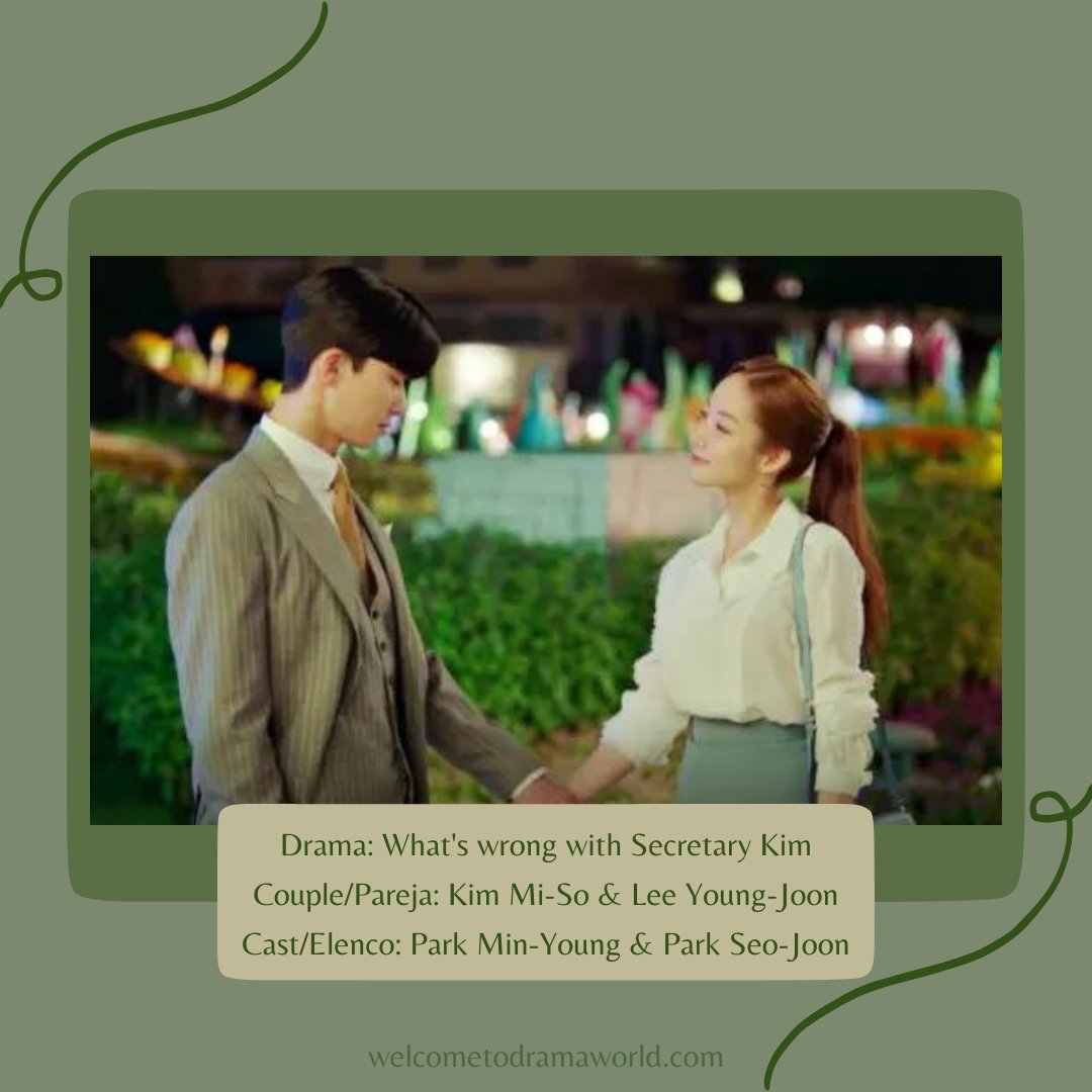 welcometoDW's tweet photo. Drama: What's wrong with Secretary Kim
Couple/Pareja: Kim Mi-So &amp; Lee Young-Joon 
Cast/Elenco: Park Min-Young &amp; Park Seo-Joon

#whatswrongwithsecretarykim #parkminyoung #parkseojoon #romance #dramacoreano #WelcomeToDramaworld #Kdrama #KoreanDrama #dorama #southkorea https://t.co/3UeWeTNDsv