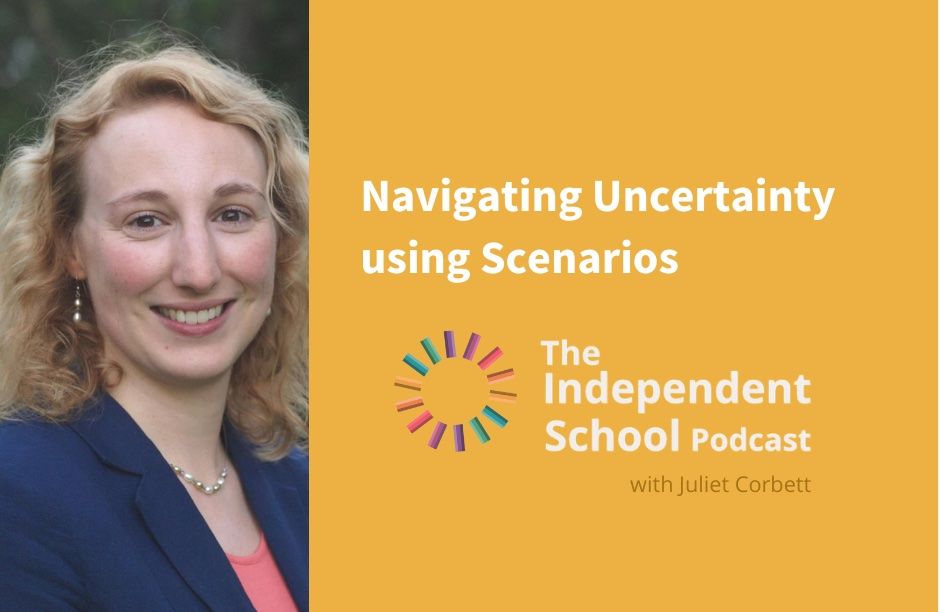 Knowing how to navigate change and anticipate various scenarios is critical in the independent school sector right now. Listen in for my top tips.

bit.ly/3VVQrDM

#change #leadership #strategy