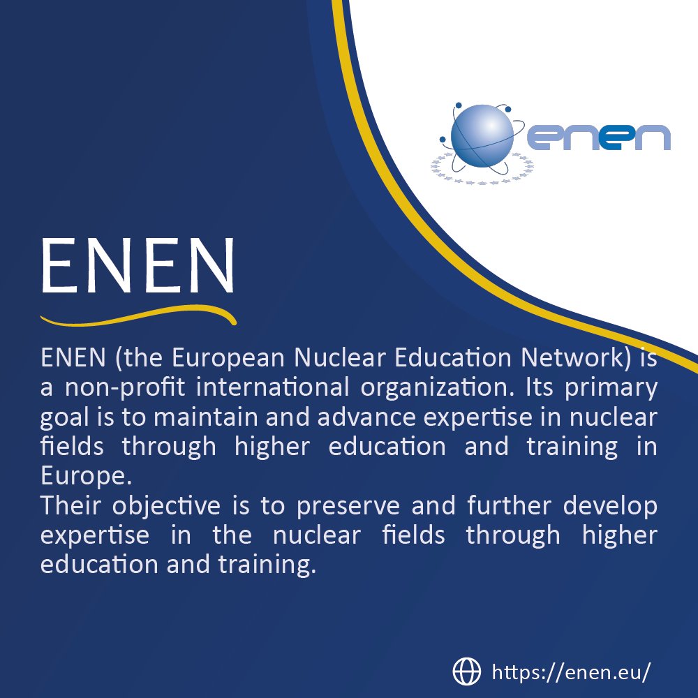 GOVIKING_EU's tweet photo. 🔍Discover our partners🤝
Meet @ENENAssociation, an invaluable partner in the GO-VIKING project.
Discover more about them in this post 👇 & visit their website 👉 https://t.co/g0VzFE1Mmc
@SNE_TP #SNETPportfolio #nuclear #partners
Follow us to learn more about our partners. https://t.co/cnOdIOk2Sw