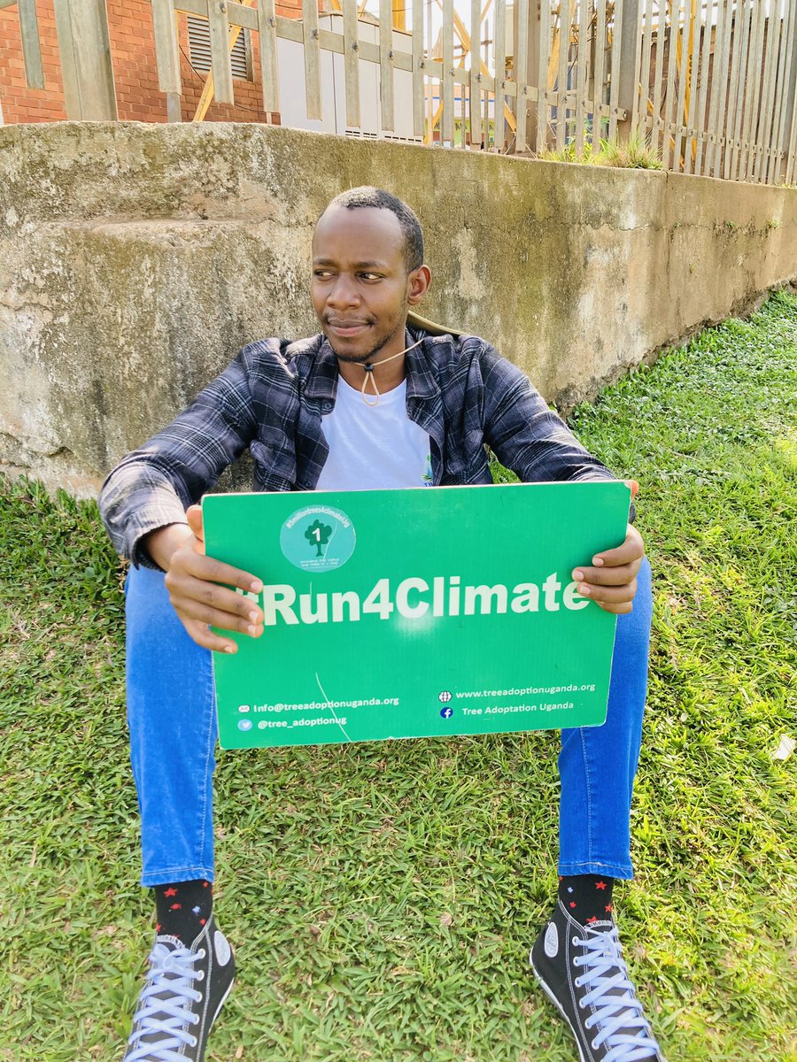 Tuja tuja..
I will take part in the #Run4Climate as we celebrate ten years anniversary of selfless and impactful environmental conservation and ecosystems restoration work of @tree_adoptionug 
Contact @CharlesBatte and @reginanamugerw2 to grab your tickets. 
18th June wuhu wuhu😆