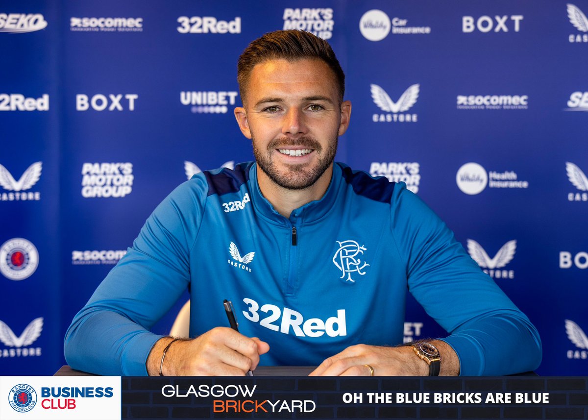 rangersfcbc's tweet photo. 👋 Everyone at the #RangersFC Business Club would like to welcome Jack Butland to Ibrox.

Delivered by Glasgow Brickyard.

Glasgow Brickyard is the largest brickyard in #Glasgow.

Check out their range: https://t.co/YfXKeEyxOV

#Rangers #GlasgowRangers #Partners #BusinessClub https://t.co/no9ZSJHHDe