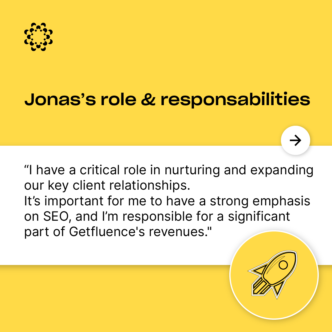 byGetfluence's tweet photo. 🚀 Curious about the faces behind Getfluence? 🤔 Today, we're excited to share with you another key player, Jonas, our proactive Key Account Manager. 🌟

Swipe through our carousel to discover more.
Join us at https://t.co/217BOI92RB

#EmployeeSpotlight #Getfluence https://t.co/haTozxY5SU