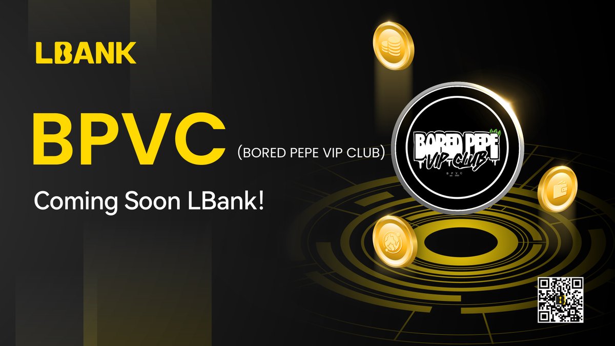LBank.com on X: 🚀 Upcoming Listing 🌟 $BPVC (BORED PEPE VIP CLUB) will be  listed soon on LBank！@BoredPepeVC 💗Details:    / X