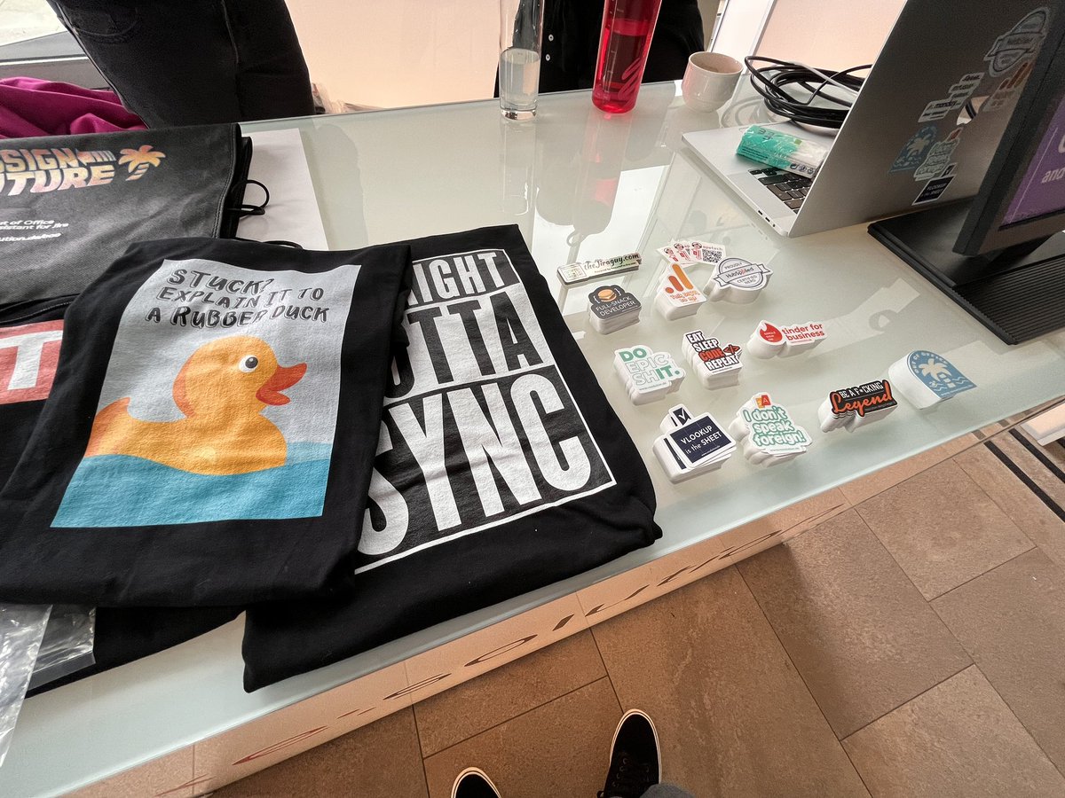 TheFunManAndy's tweet photo. TODAY’S THE DAY!! #TheJiraLife and the long awaited tag team of @theJiraguy & @apetechda for podcast epicness, is here! 🦸🏻🦸🏻♂️ ⭐️
And some lucky @metainf #AtlassianDay attendees scored themselves some exclusive stickers, strategically placed around the vendor booths!!!
🥷🏻 https://t.co/i9XDR3rwXL