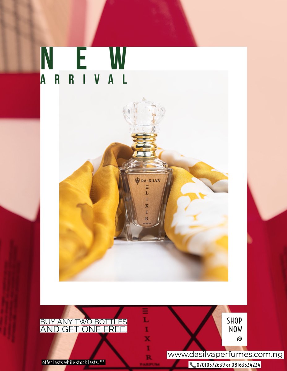 dasilvaperfumes's tweet photo. Perfumes that turn heads! 

#AirQualityAlert #FIOWHU #IndomieFlavorFest #INDvsAUS #Messi𓃵 #binance Igbo Weather for 2 Nigeria Air Lagos Jamie Fox Hasidic Sirika https://t.co/dIuhX6lY1G