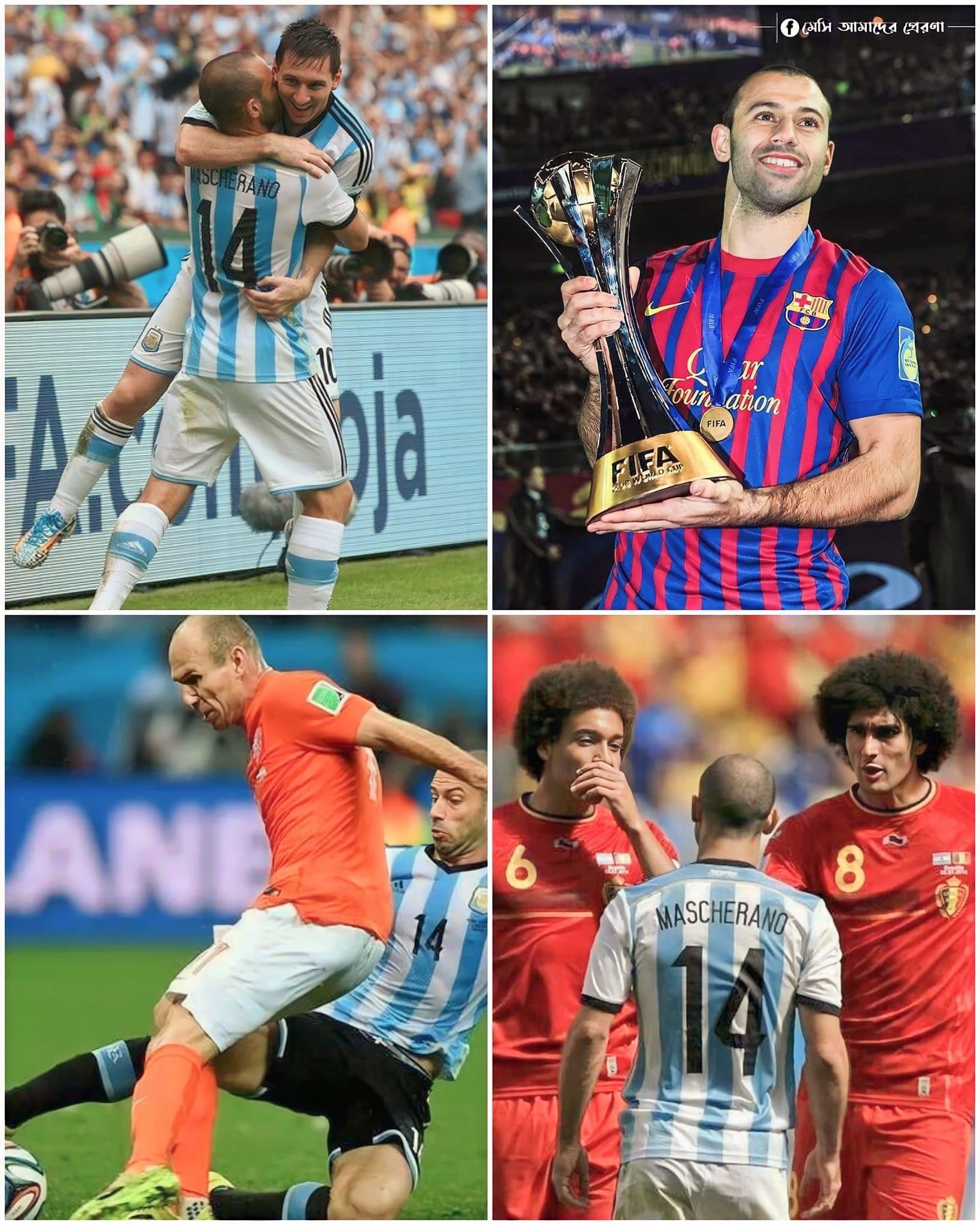Happy birthday to Javier Mascherano today!!! What a player he was. 