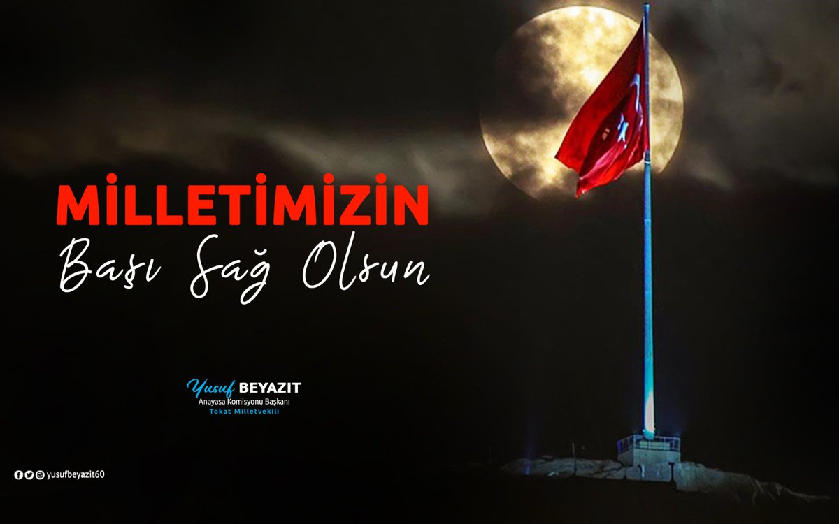 Siirt’te hain teröristler tarafından şehit edilen kahraman Mehmetçiğimiz Jandarma Uzman Çavuş Aydın Ceylan'a Allah'tan rahmet diliyorum.

Milletimizin başı sağ olsun.