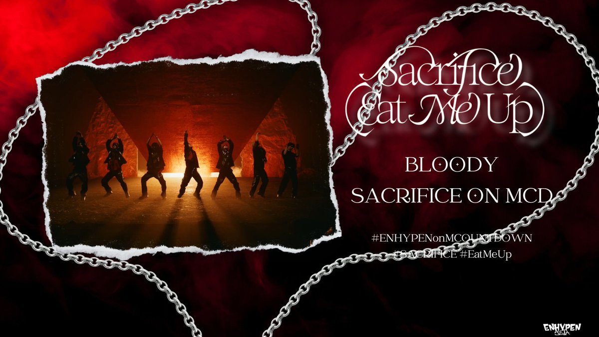 ENHYPEN UPDATES on X: ENHYPEN Sacrifice (Eat Me Up) Track 3