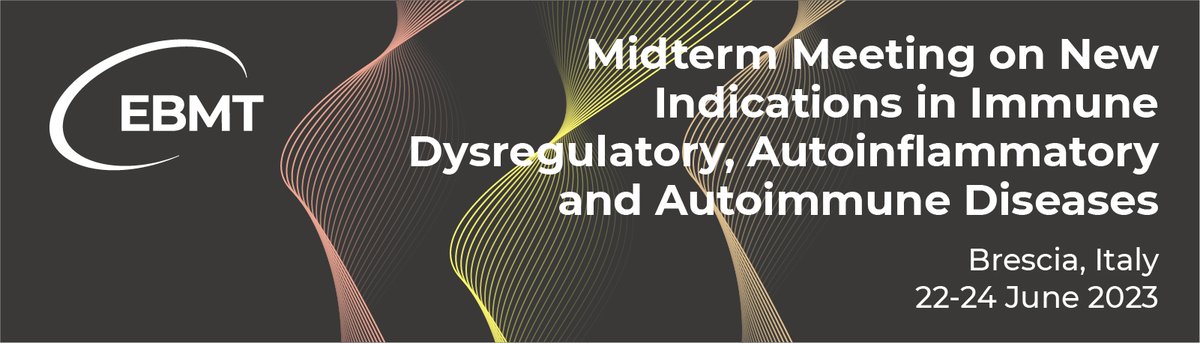 🧐 Did you know that the registration for the Midterm Meeting on New Indications in #ImmuneDysregulatory, #Autoinflammatory and #AutoimmuneDiseases closes in less than 2️⃣ weeks! ⏰ Join us in this free event in Brescia, Italy! 🍝 Register here ⬇️ eu.eventscloud.com/midterm23?_gl=…