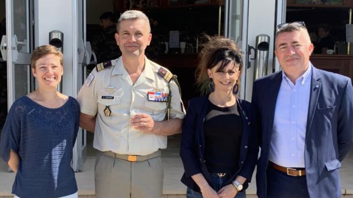 Fière de représenter  Mr le Maire de <a href="/VilledeReims/">Ville de Reims</a> <a href="/ArnaudRobinet/">Arnaud Robinet</a>   aux portes ouvertes du 132eme régiment d’infanterie cynotechnique de Suippes
Bravo à eux pour tout ce qu’ils font pour la nation et merci pour leur accueil