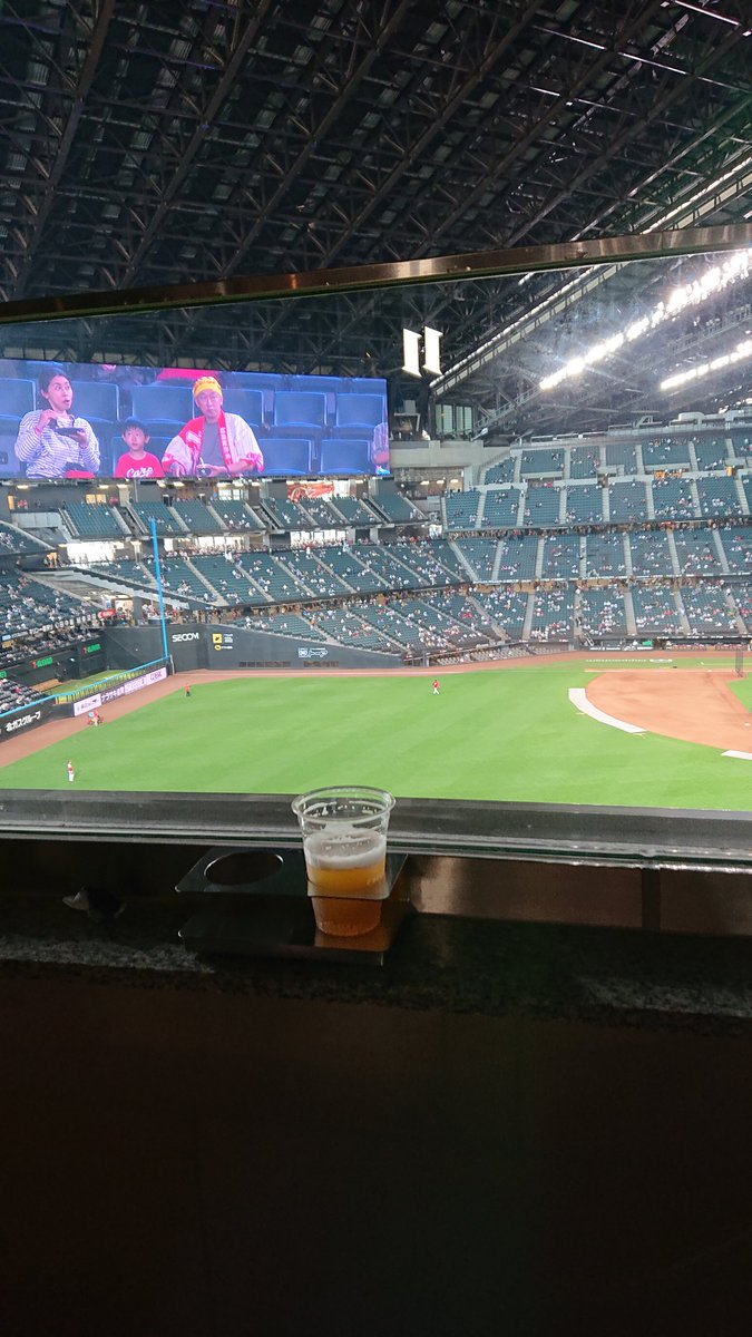 toproad0603's tweet photo. エスコン初のサウナ観戦。サウナ���ってビール飲んで野球観戦なんて最高ですわ🎵 https://t.co/zwRSN8iM6S