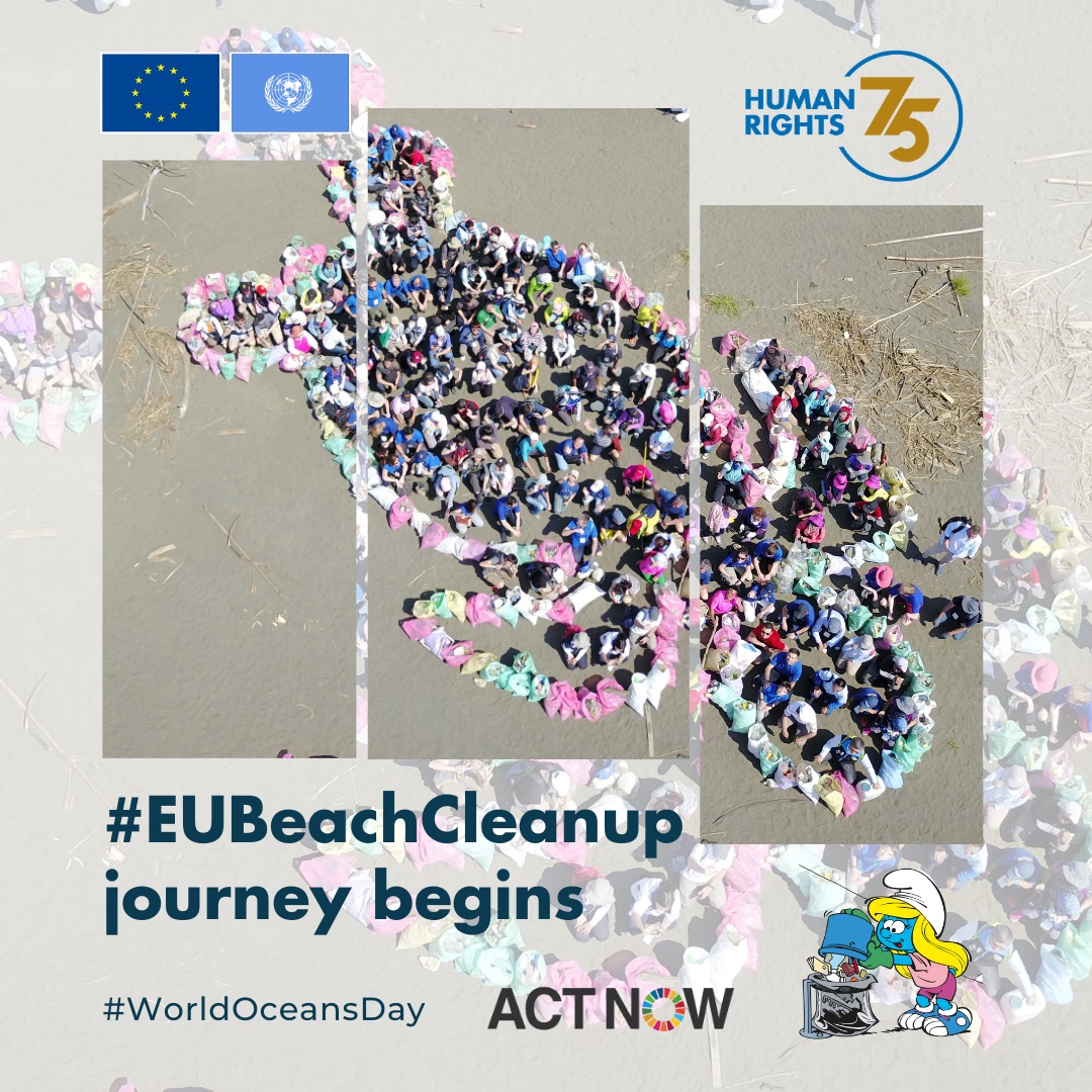 This #WorldOceansDay we start our journey towards the annual global #EUBeachCleanup, uniting #OceanAction worldwide.

Join the wave: ec.europa.eu/eu-beach-clean…