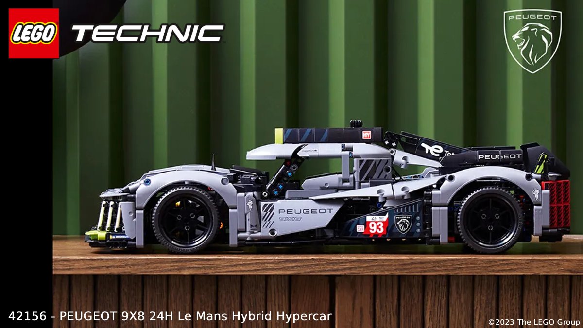 HypergamesA's tweet photo. #Concours 🔥 

A l'occasion des 24h du Mans, tentez de gagner une voiture LEGO® Technic Peugeot Hybrid Hypercar !
Boutique Lego
👉 https://t.co/0K13RIrsQZ
Au total 1 gagnant
 Pour participer :  

➡ Follow @HypergamesA  
➡ RT le tweet  

TAS le 12/06 
👉 https://t.co/9EI4BdWBVS https://t.co/CqRlAP0YyA
