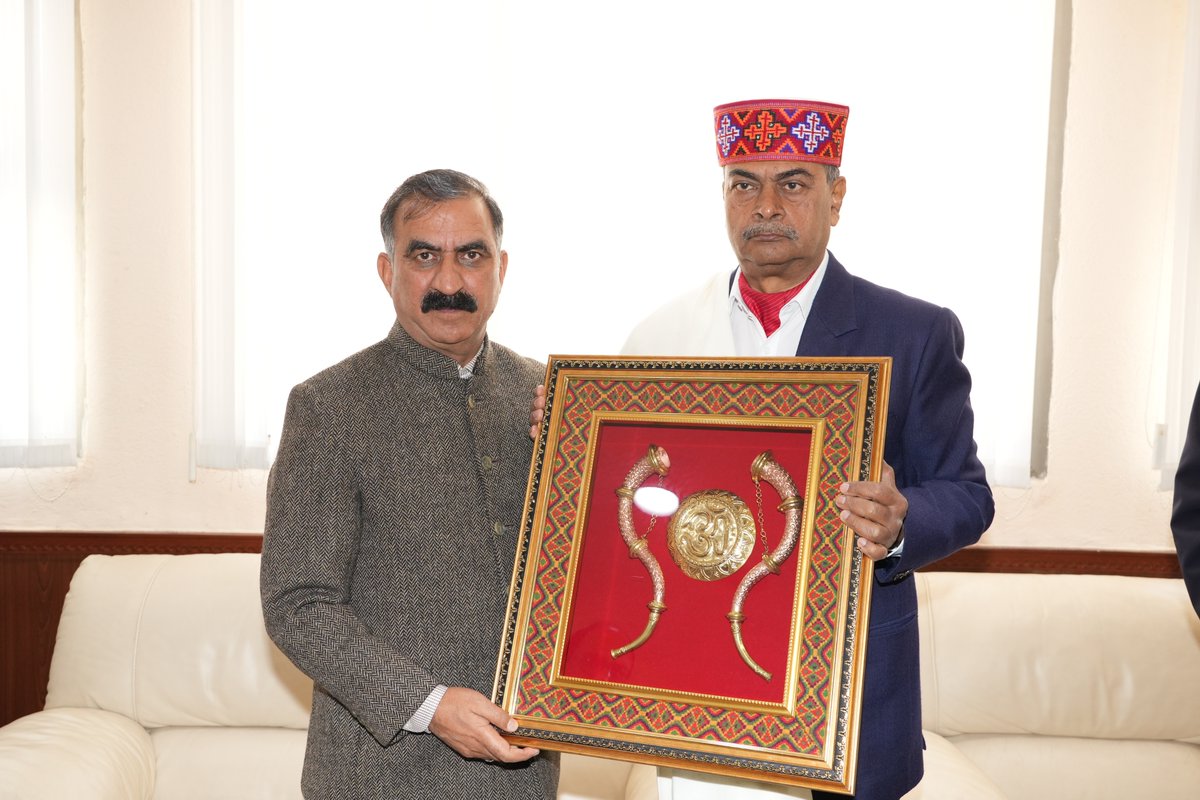 dprhp's tweet image. मुख्यमंत्री ठाकुर सुखविंदर सिंह सुक्खू ने आज केंद्रीय ऊर्जा मंत्री आर.के. सिंह का शिमला पहुंचने पर स्वागत किया।
#RKSingh
#UnionMinister
#warmwelcome
#SukhvinderSinghSukhu