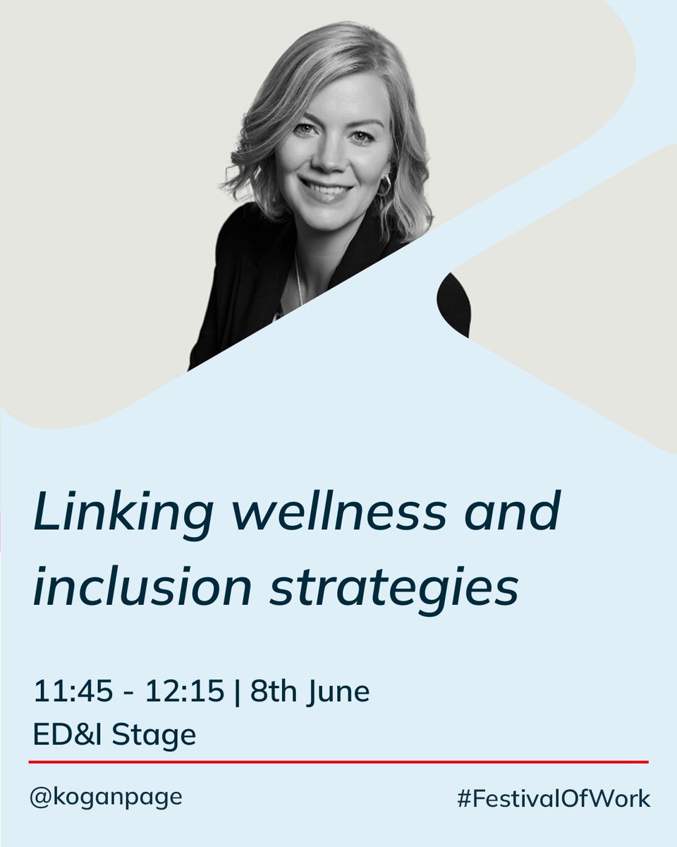 KoganPageHR's tweet photo. Make sure to catch @PetraVelzeboer’s discussion about wellness and inclusion at 11:45.
Head over to our stand afterwards, to meet the author and get your signed copy of ‘#BeginWithYou’. #FestivalOfWork @CIPD https://t.co/TLWH07SYIv