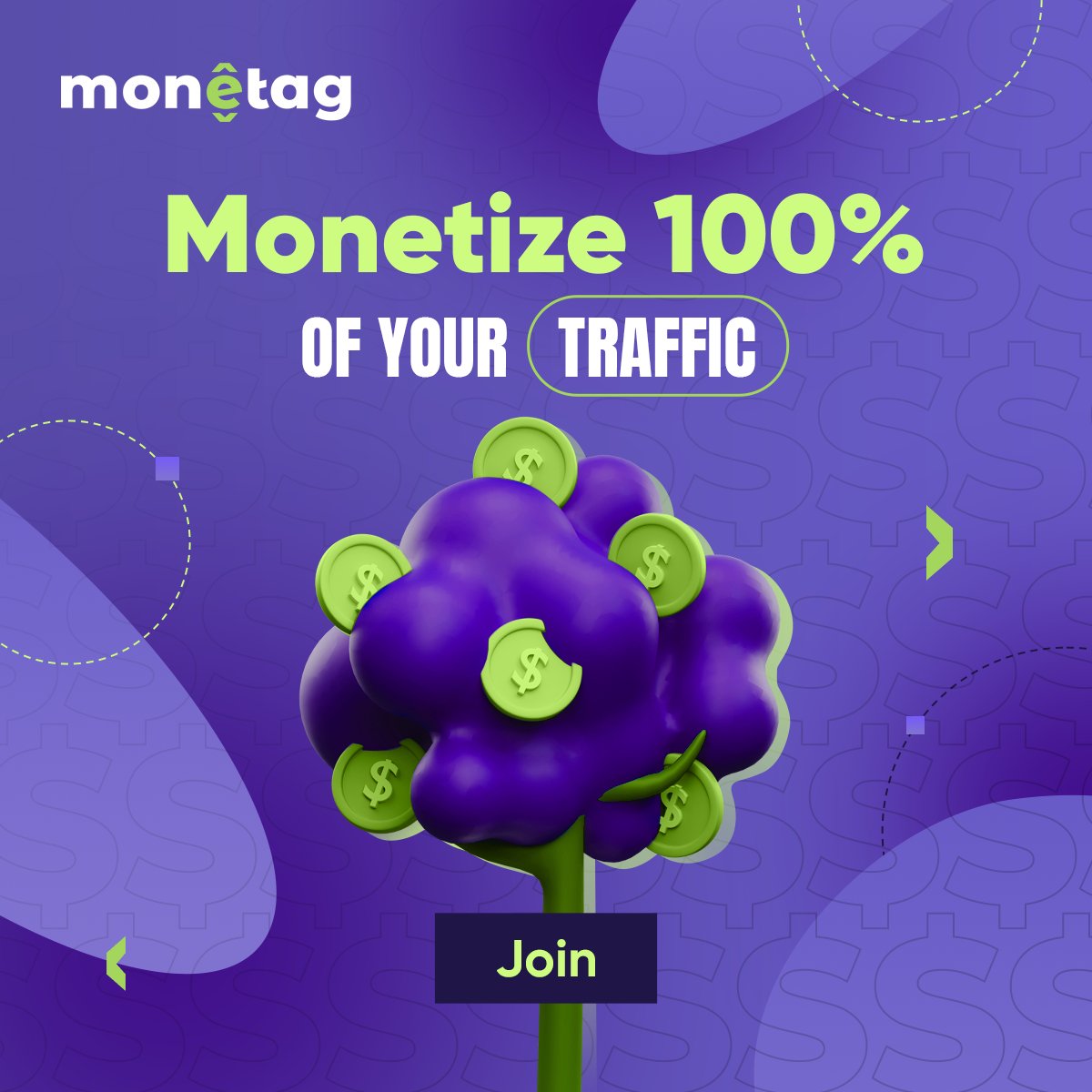 ybdotdigital's tweet image. 🚀 Monetag: Unlock the full revenue potential of your website traffic! 💸💻 Monetize 100% of visitors and maximize earnings. Join now: yb.digital/go/monetag 💪💎 #Monetag #TrafficMonetization