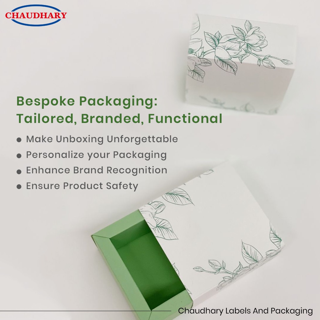 At Chaudhary Labels, we offer bespoke packaging solutions that go beyond expectations. Elevate your brand and create unforgettable unboxing experiences. 

#chaudharylabels #customprint #packaging #rigidboxes #merchandise #papersmaterials #productpackaging #goodquality